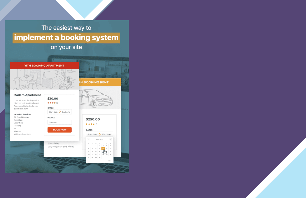 YITH Booking and Appointment for WooCommerce screenshot