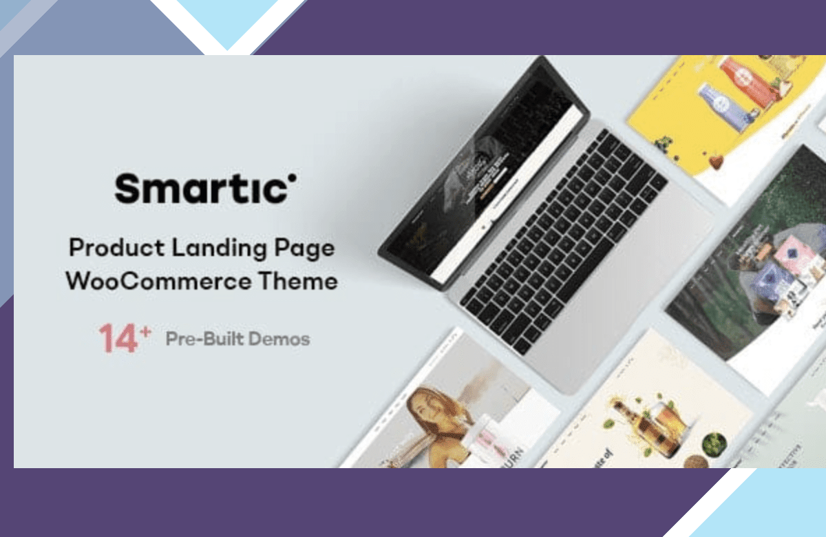 Smartic – Product Landing Page WooCommerce Theme screenshot