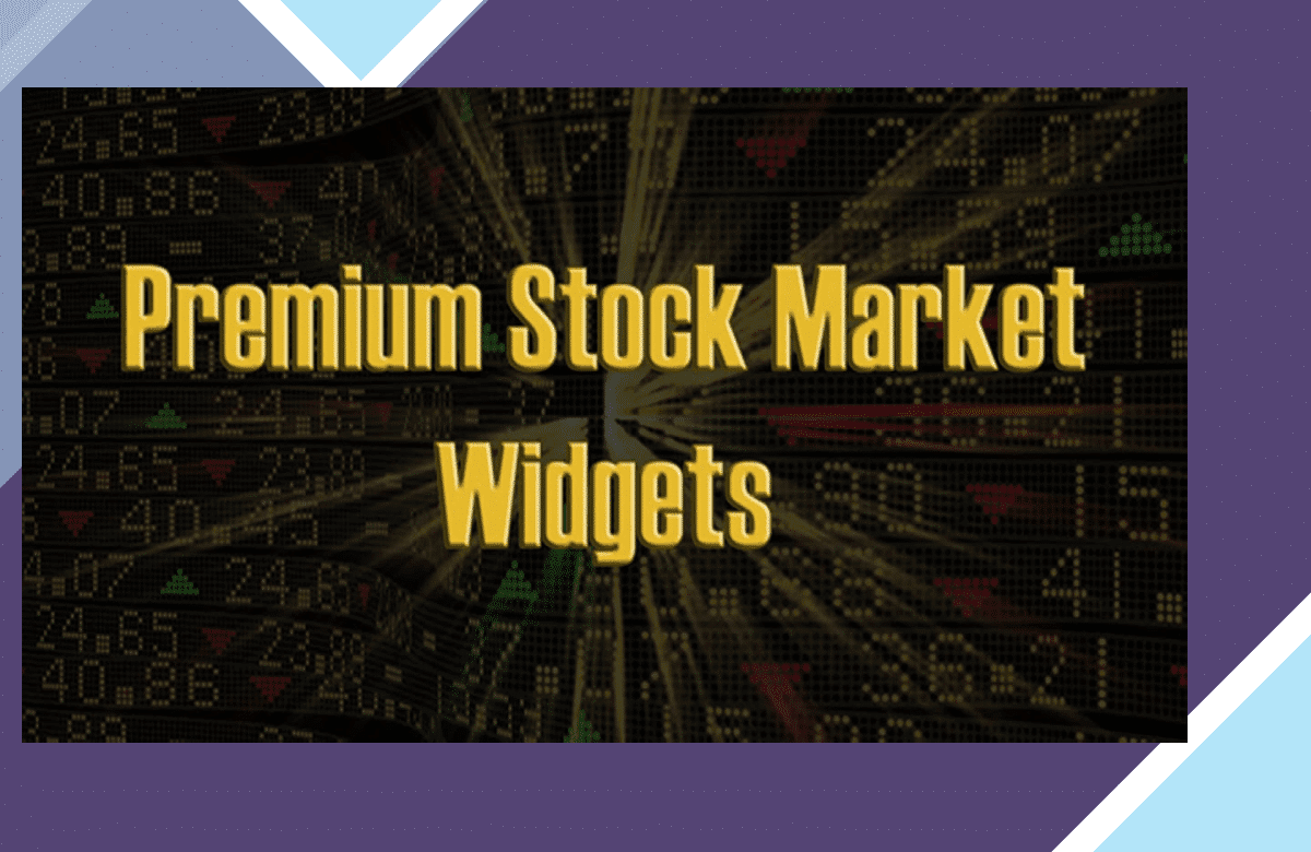 Premium Stock Market & Forex Widgets WordPress Plugin screenshot
