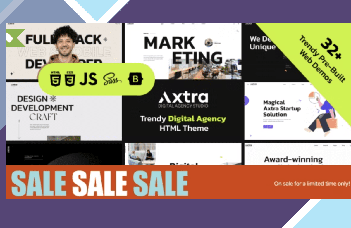 Axtra – Digital Agency Creative Portfolio Theme screenshot