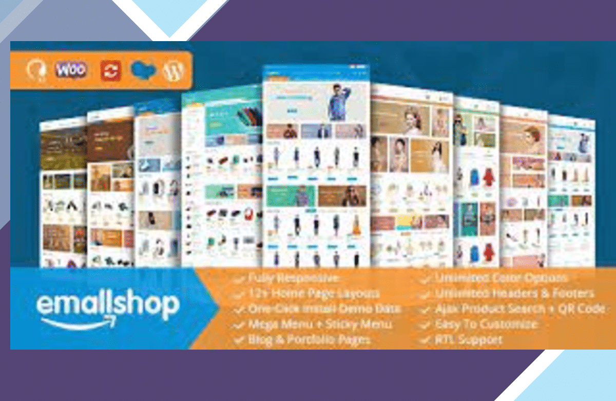 EmallShop – Responsive Multipurpose WooCommerce Theme screenshot