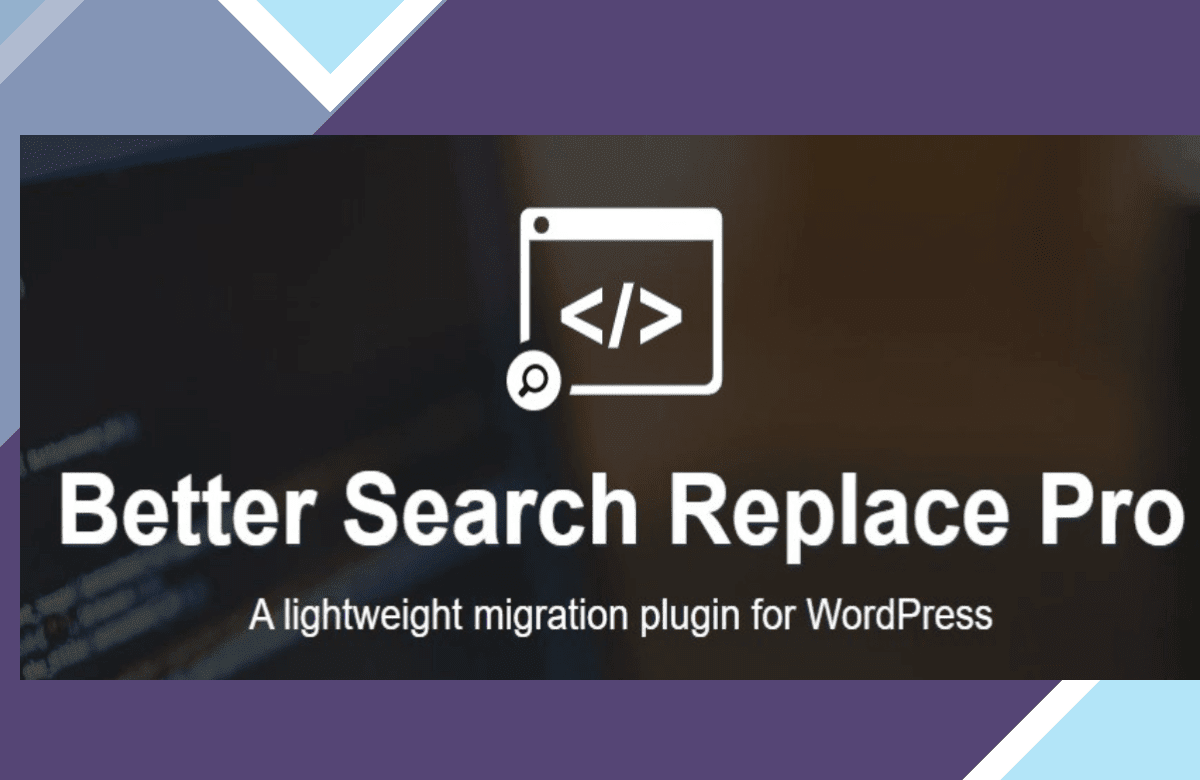 Better Search Replace Pro screenshot