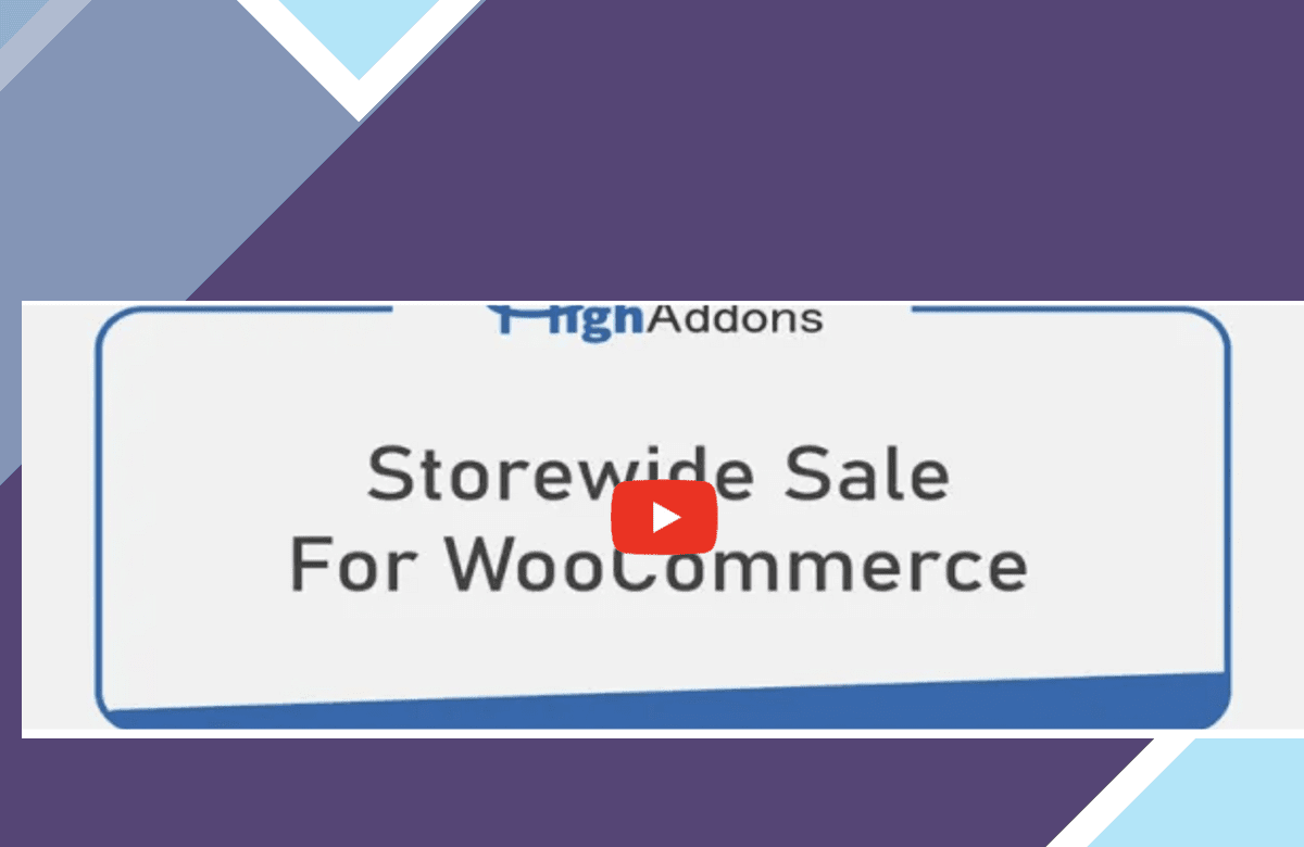 Storewide Sale For WooCommerce screenshot