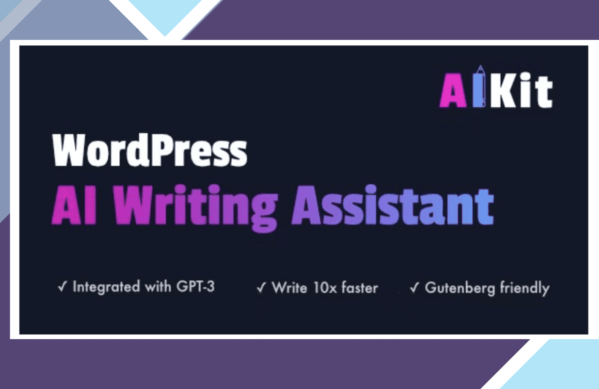 AIKit – WordPress AI Writing Assistant Using GPT screenshot