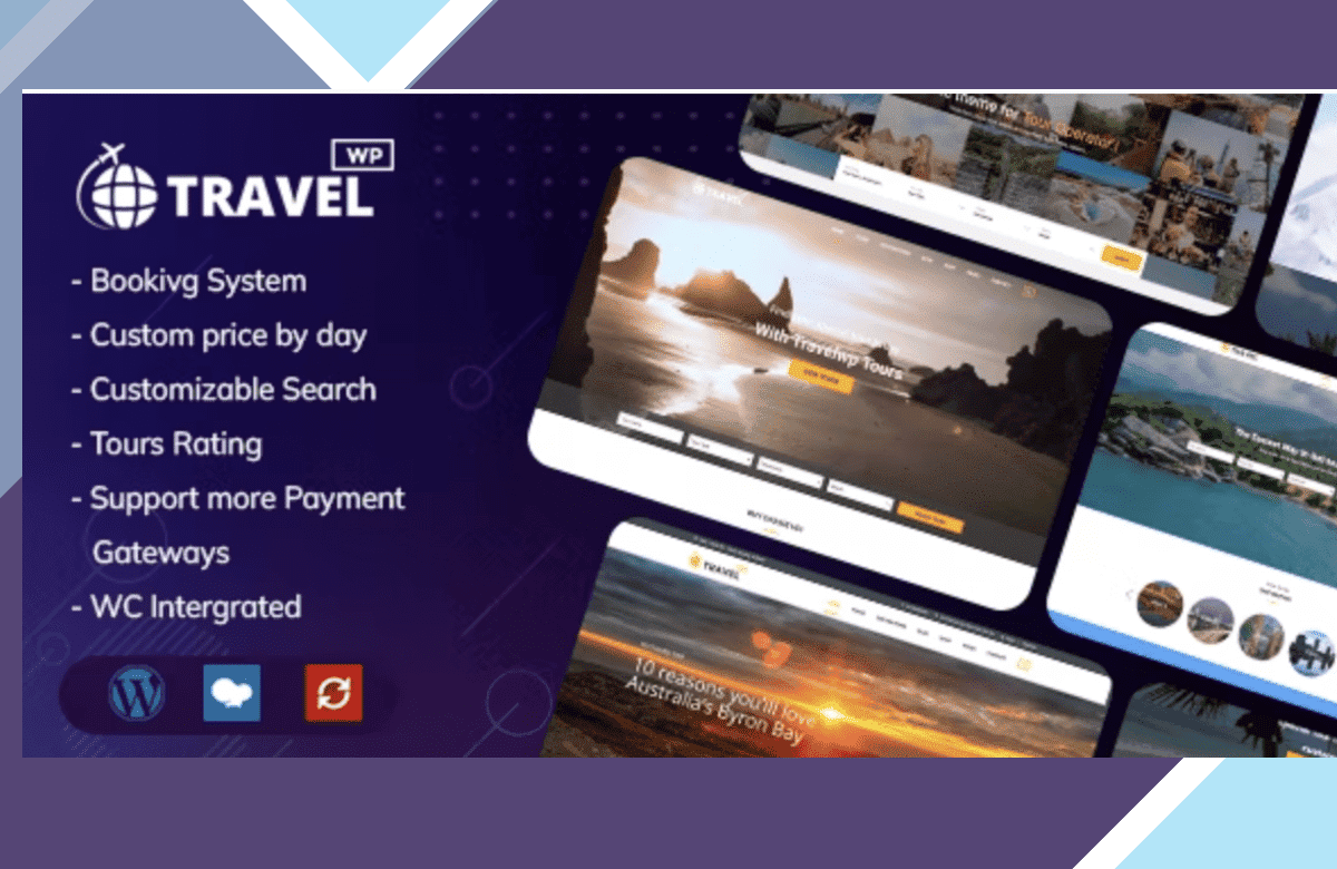 TravelWP – Tour and Travel WordPress Theme screenshot
