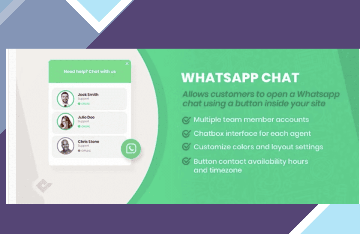 WhatsApp Chat Pro By QuadLayers screenshot