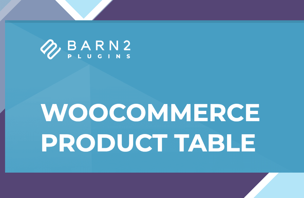 WooCommerce Product Table by Barn2 Media screenshot