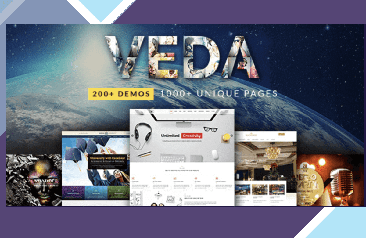 VEDA MultiPurpose WordPress screenshot