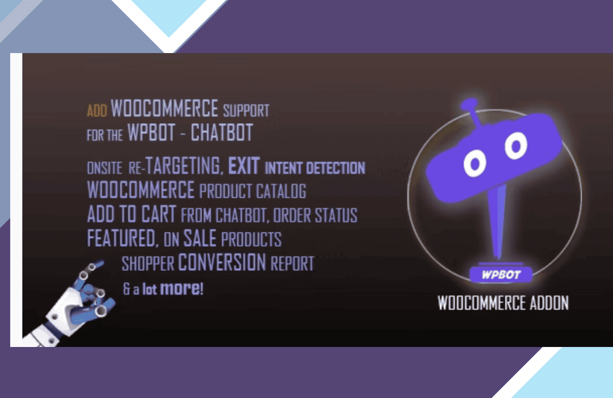 ChatBot for WooCommerce screenshot