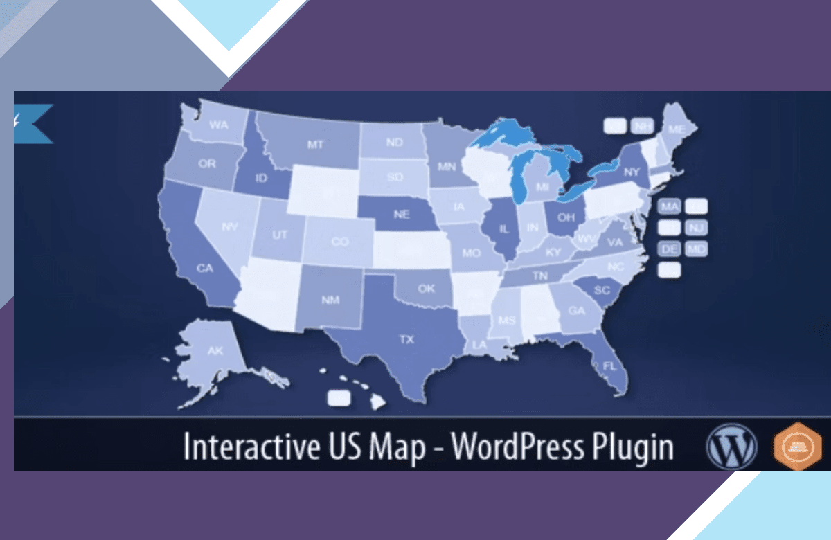 Interactive US Map – WordPress Plugin screenshot
