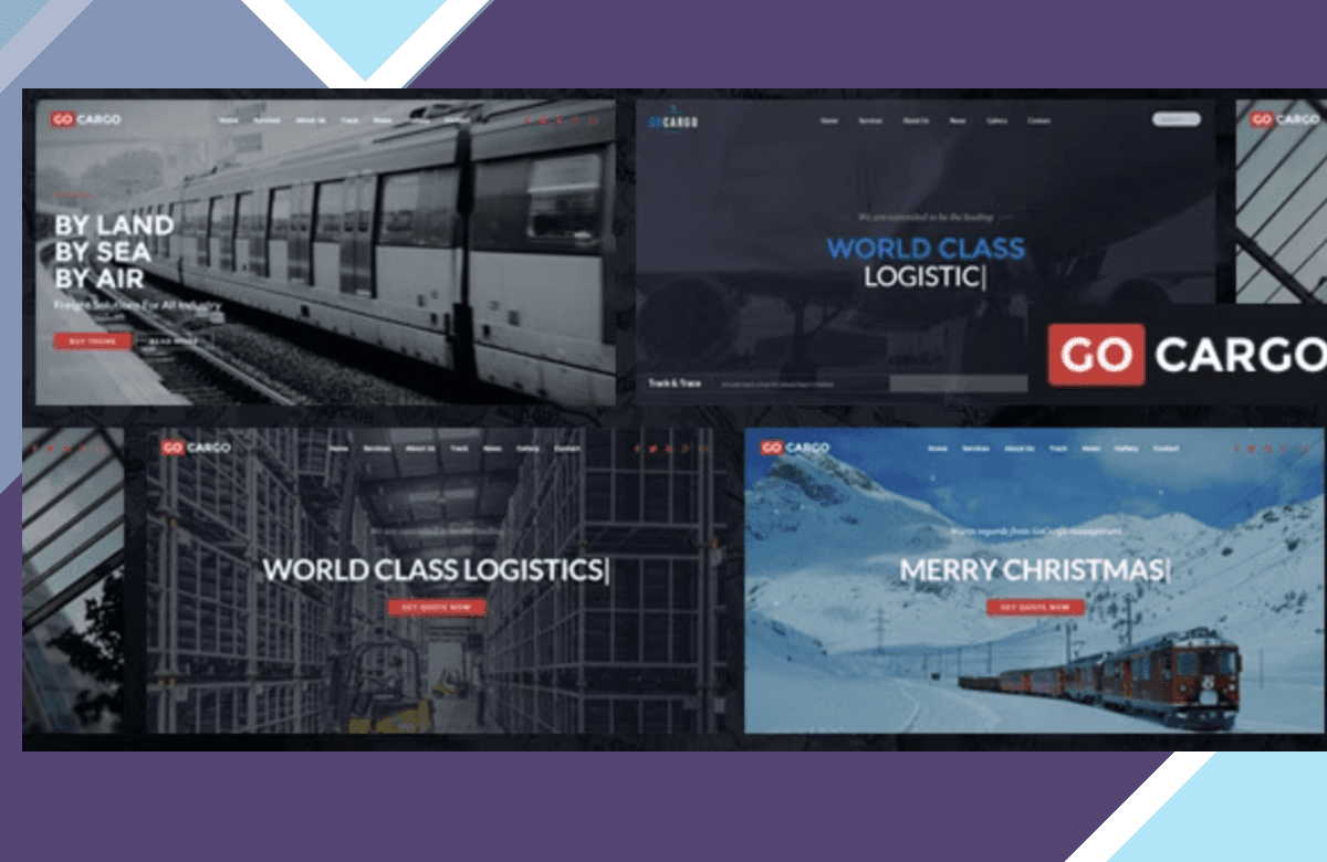 GoCargo – Freight, Logistics and Transportation WordPress Theme screenshot