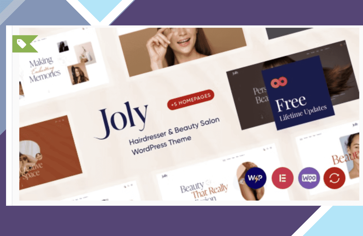 Joly – Hairdresser & Beauty Salon WordPress Theme screenshot