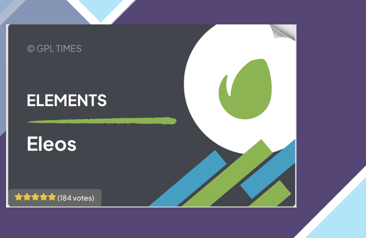 Eleos – One-Page Creative WordPress Theme screenshot