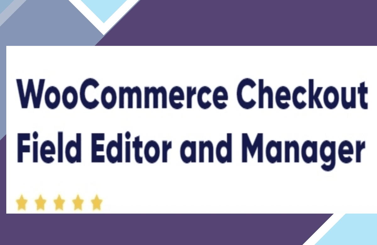 WooCommerce Checkout Field Editor and Manager Pro screenshot