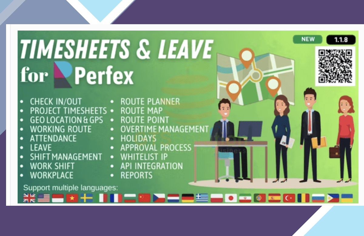 Timesheets and Leave Management for Perfex CRM screenshot