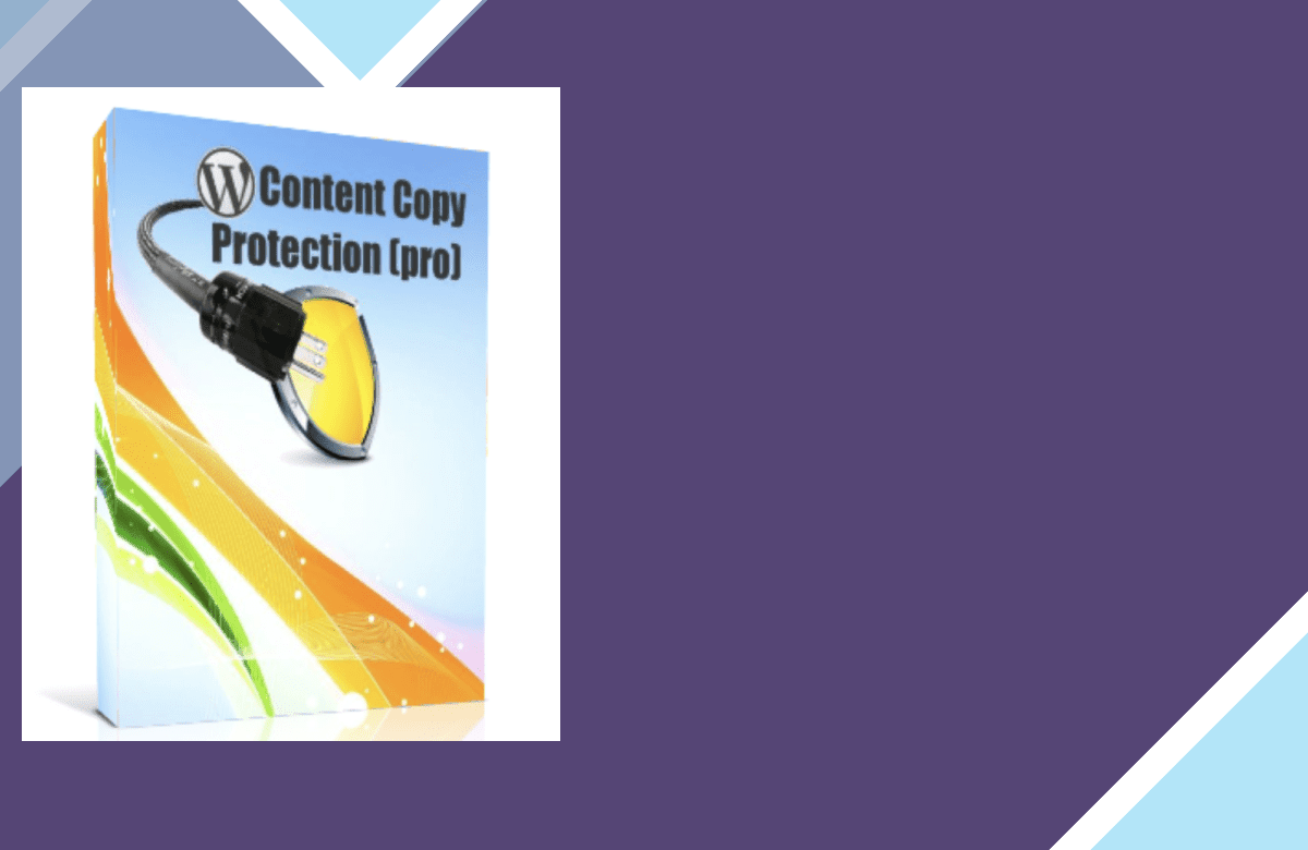 WP Content Copy Protection and No Right Click screenshot