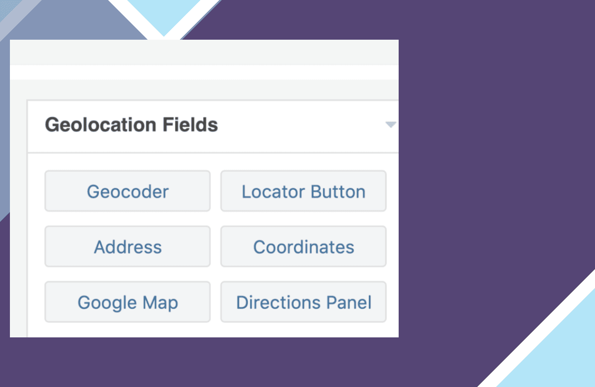Gravity Forms Geolocation Add-On screenshot