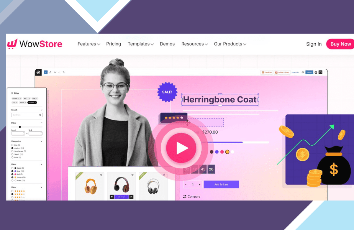 Wowstore screenshot