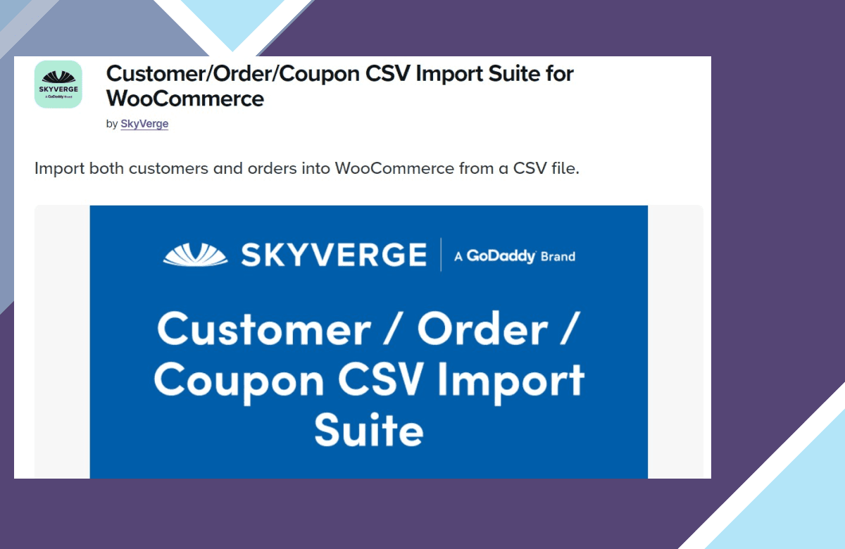 WooCommerce Customer Order Coupons CSV Import Suite screenshot