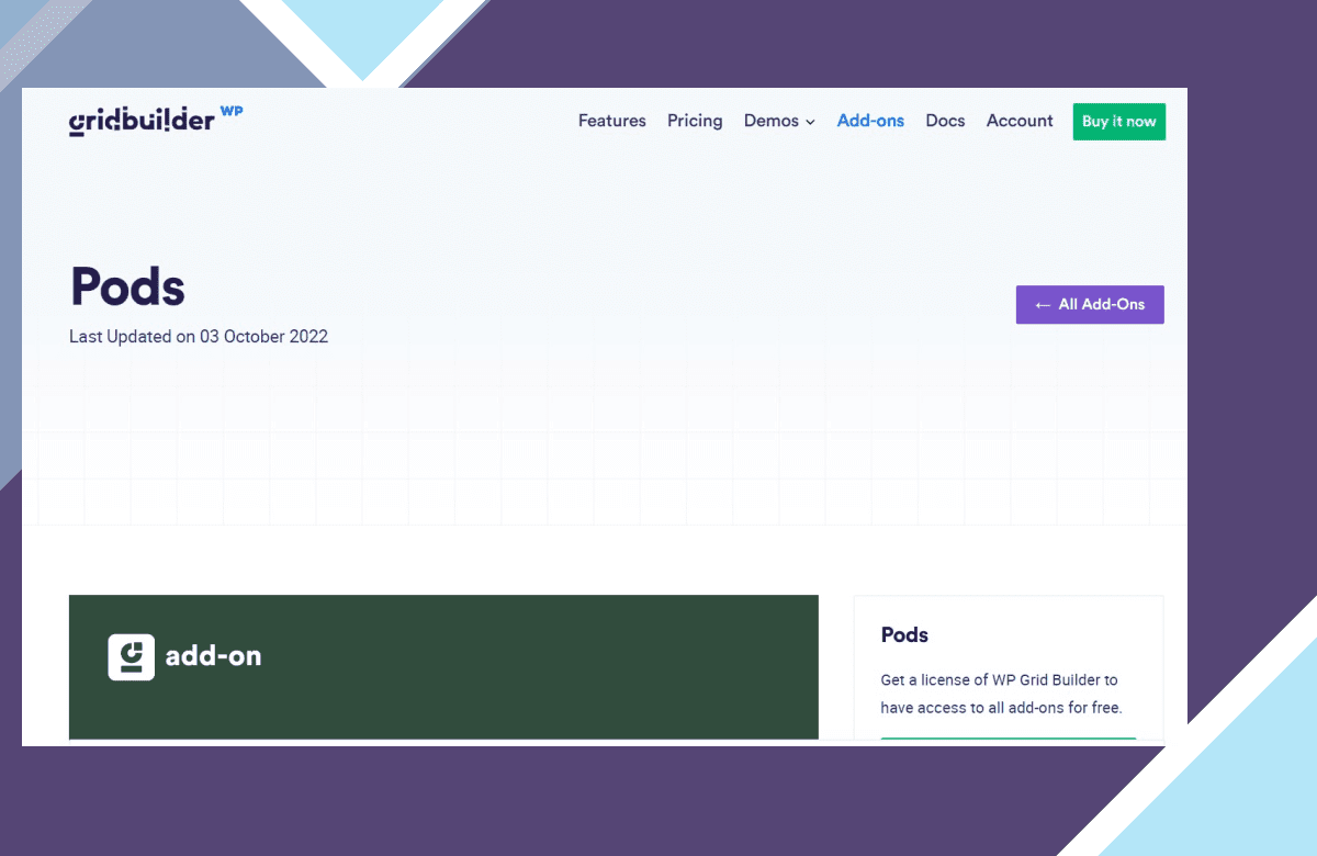 WP Grid Builder – Pods screenshot