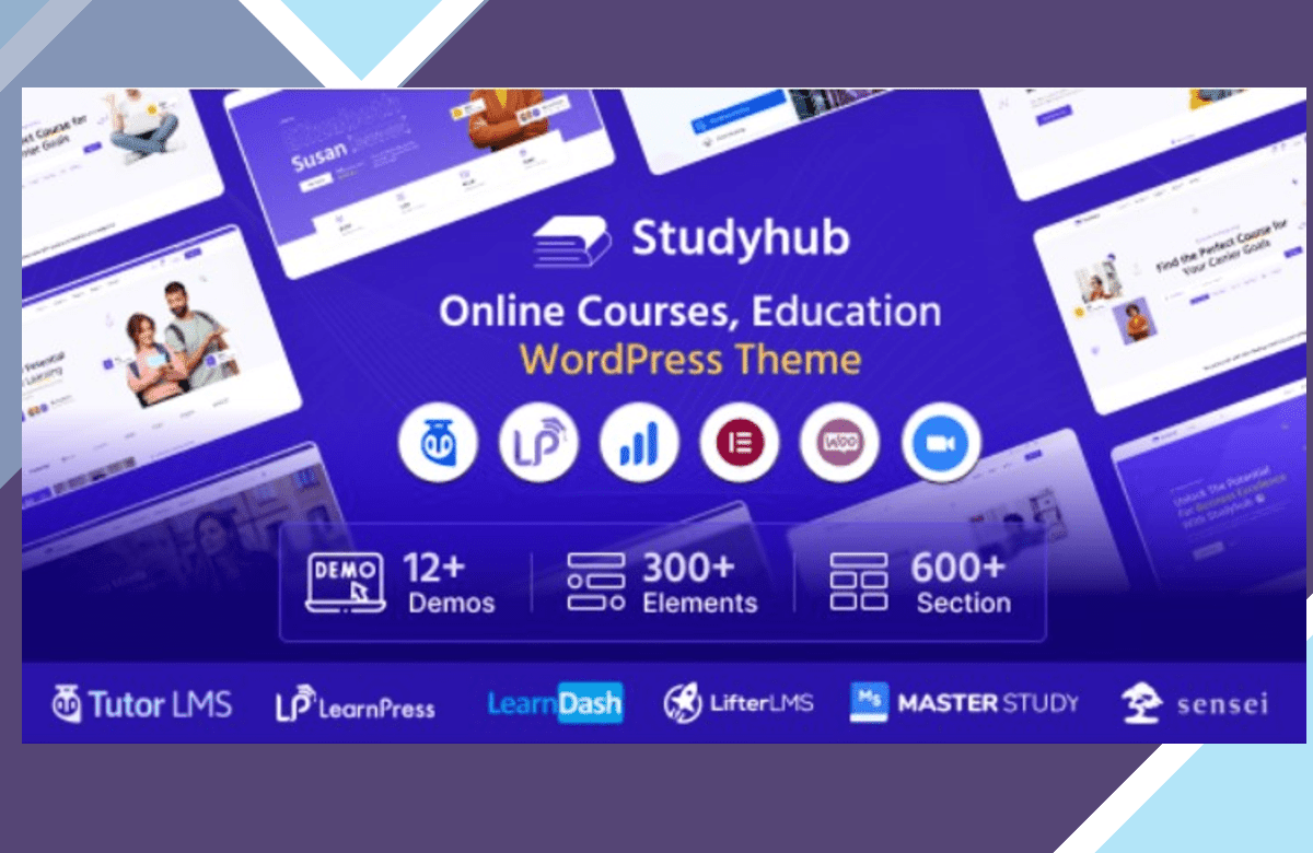 Studyhub – Education WordPress Theme screenshot