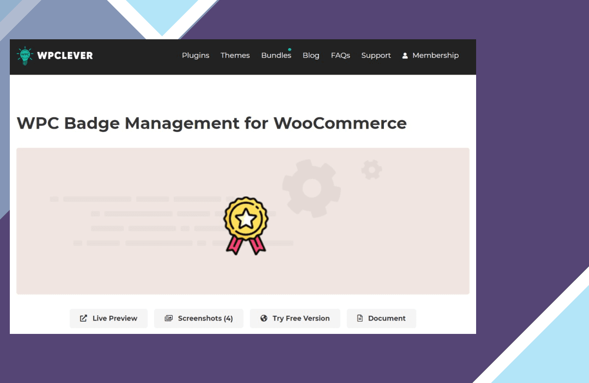 WPC Badge Management for WooCommerce screenshot