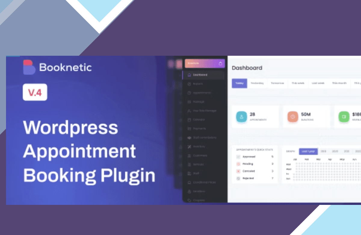 Booknetic – WordPress Booking Plugin for Appointment Scheduling screenshot