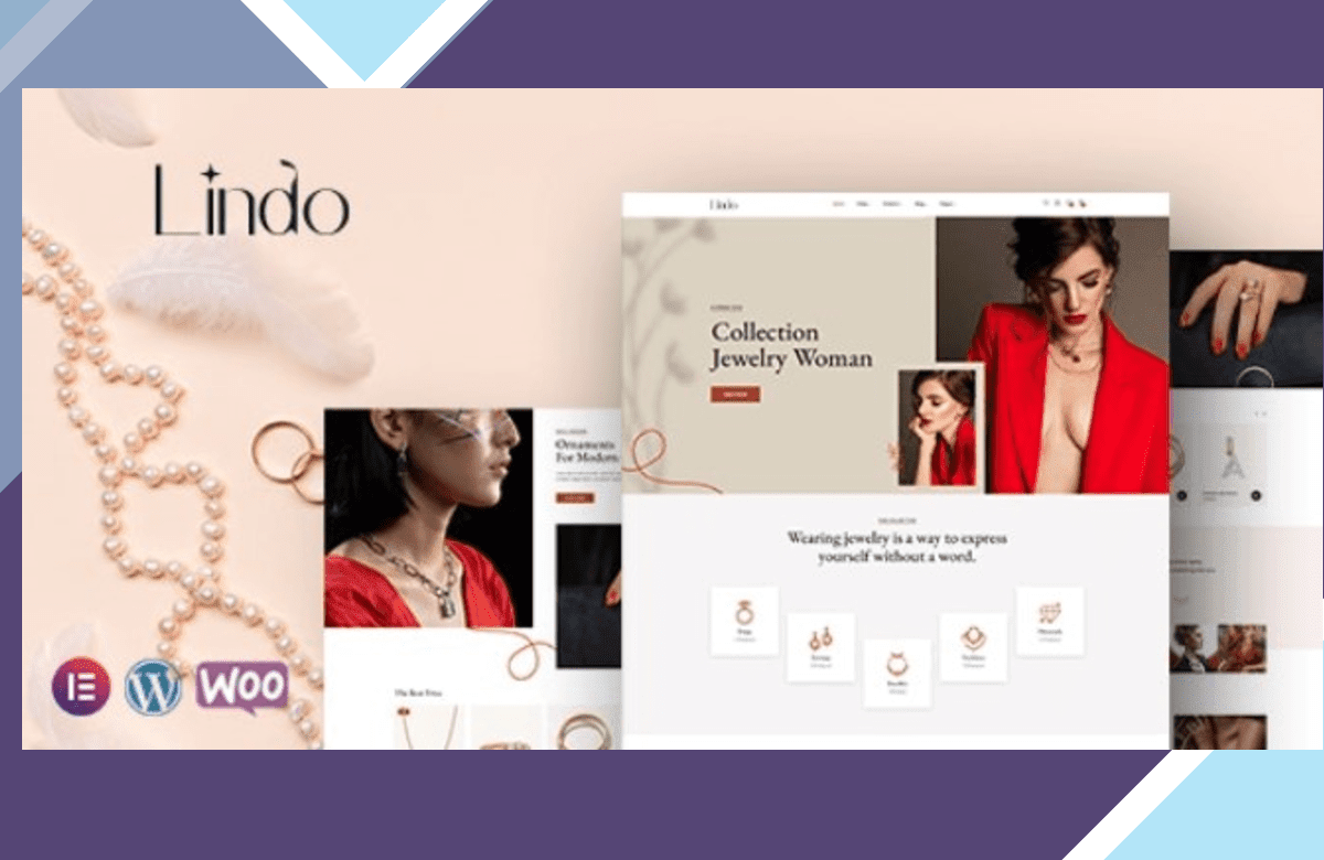 Lindo – Jewelry Store WooCommerce Theme screenshot