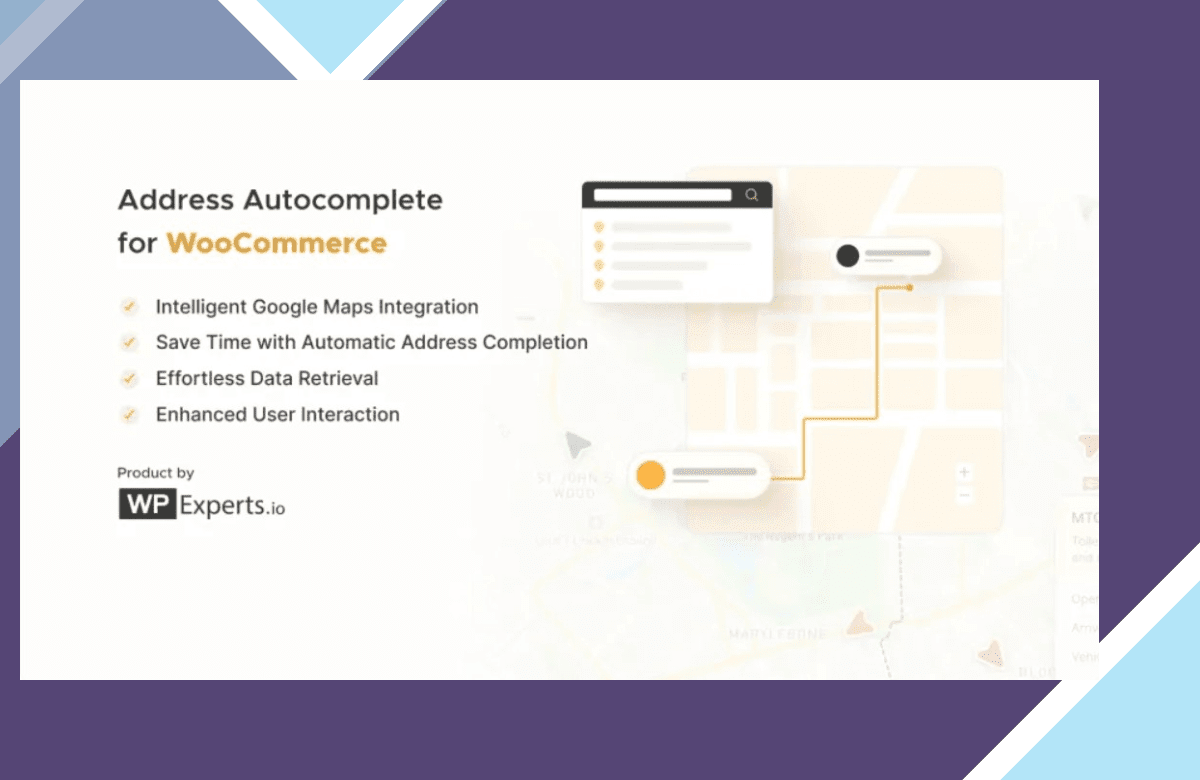 Address Field Autocomplete For WooCommerce screenshot