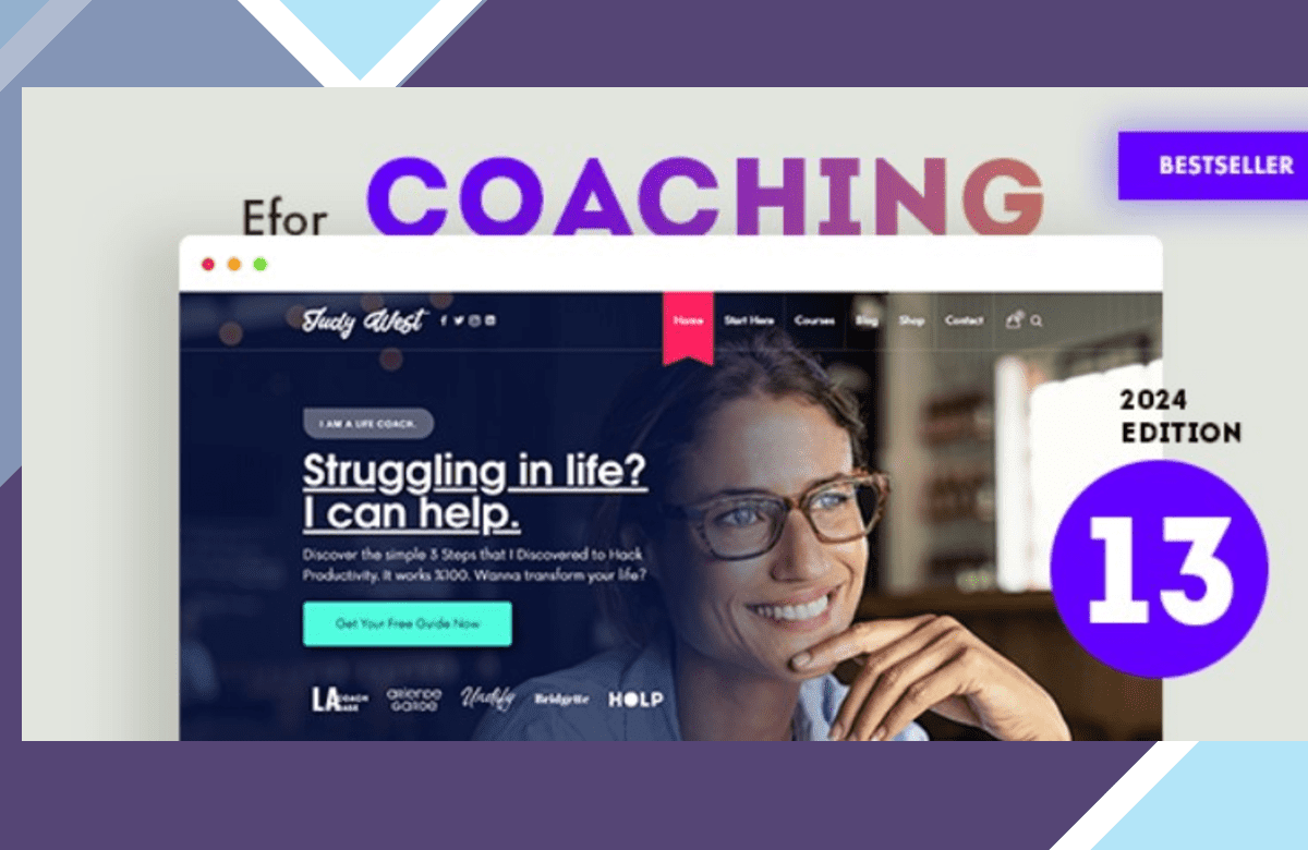 Efor – Coaching and Online Courses WordPress Theme screenshot