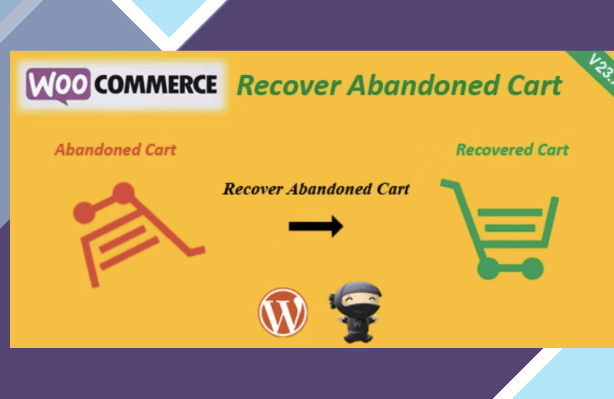 WooCommerce Recover Abandoned Cart screenshot