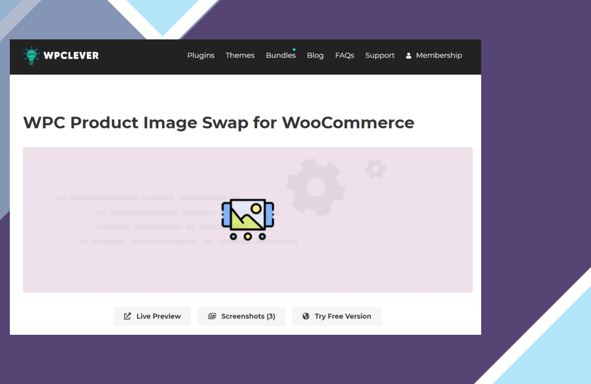 WPC Product Image Swap for WooCommerce screenshot