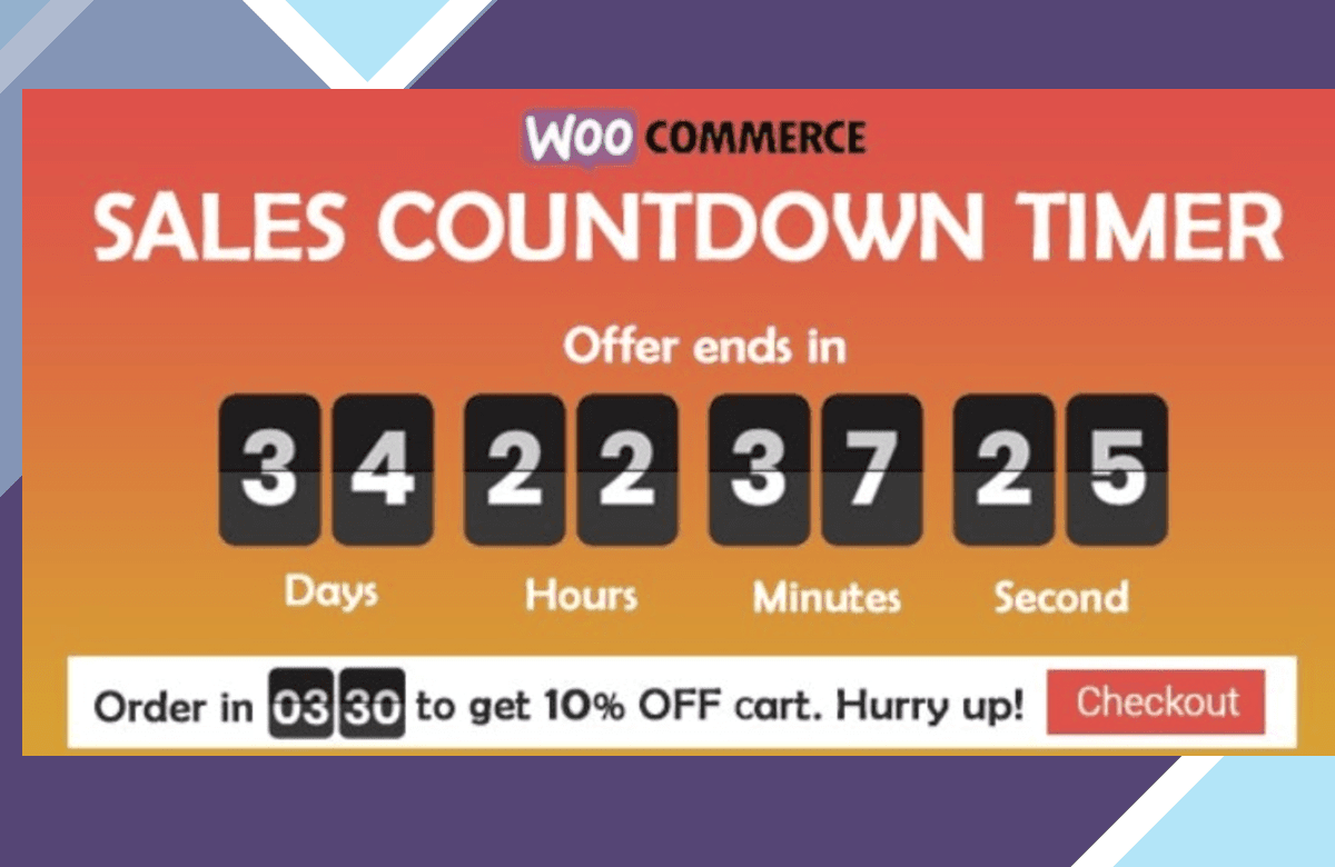 Checkout Countdown – Sales Countdown Timer for WooCommerce and WordPress screenshot