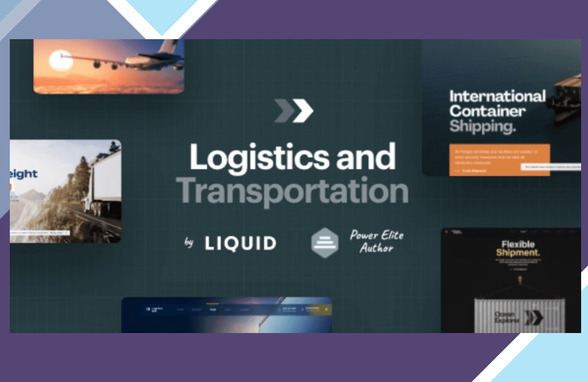 LogisticsHub – Logistics and Transportation WordPress Theme screenshot