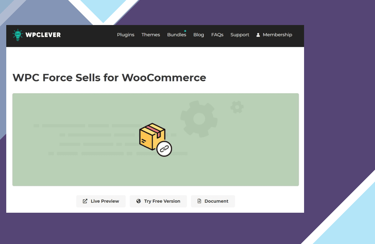 WPC Force Sells for WooCommerce Premium screenshot