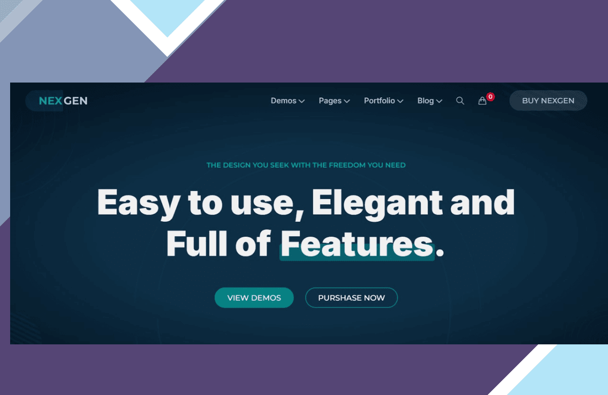 Nexgen – Consulting WordPress Theme screenshot