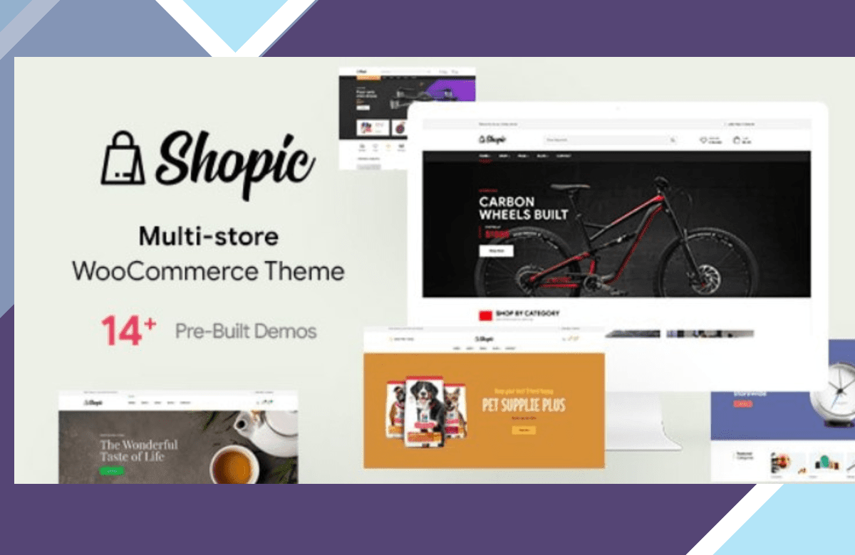 Shopic – Multistore WooCommerce WordPress Theme screenshot