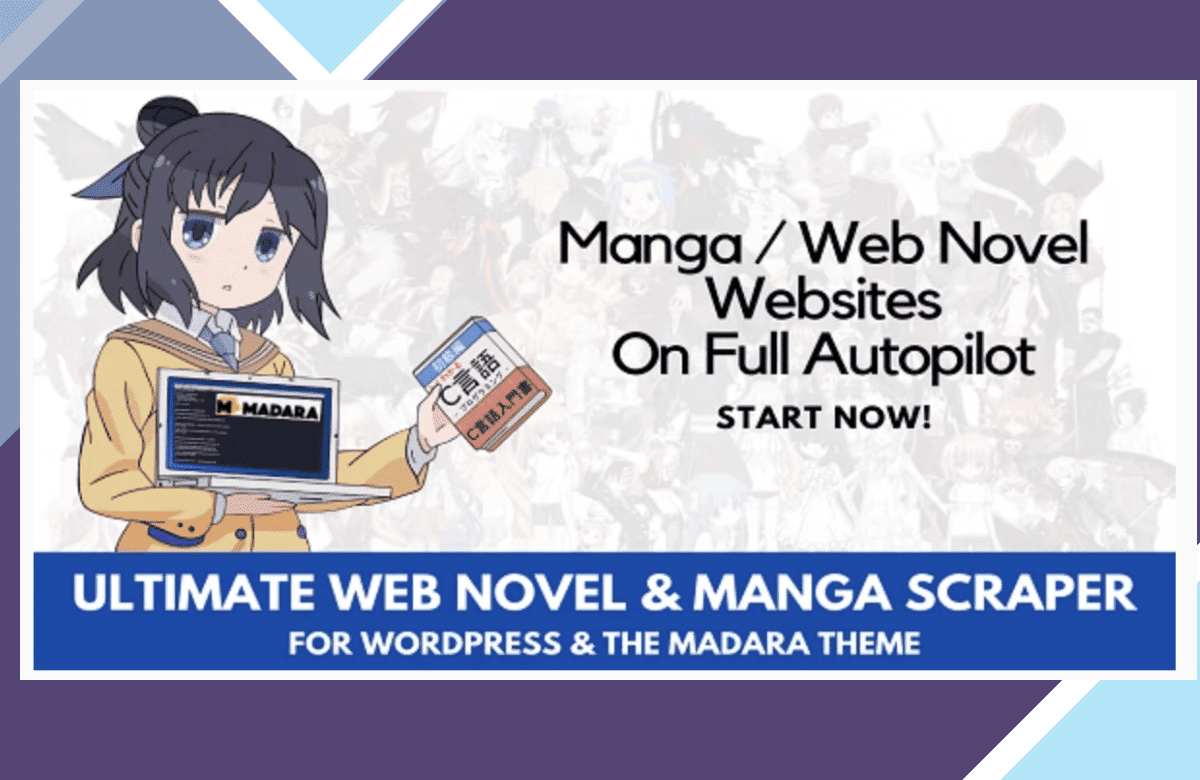 Ultimate Web Novel and Manga Scraper screenshot