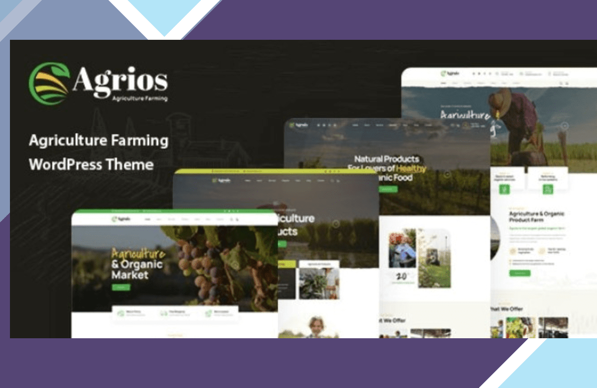Agrios – Agriculture Farming WordPress Theme screenshot