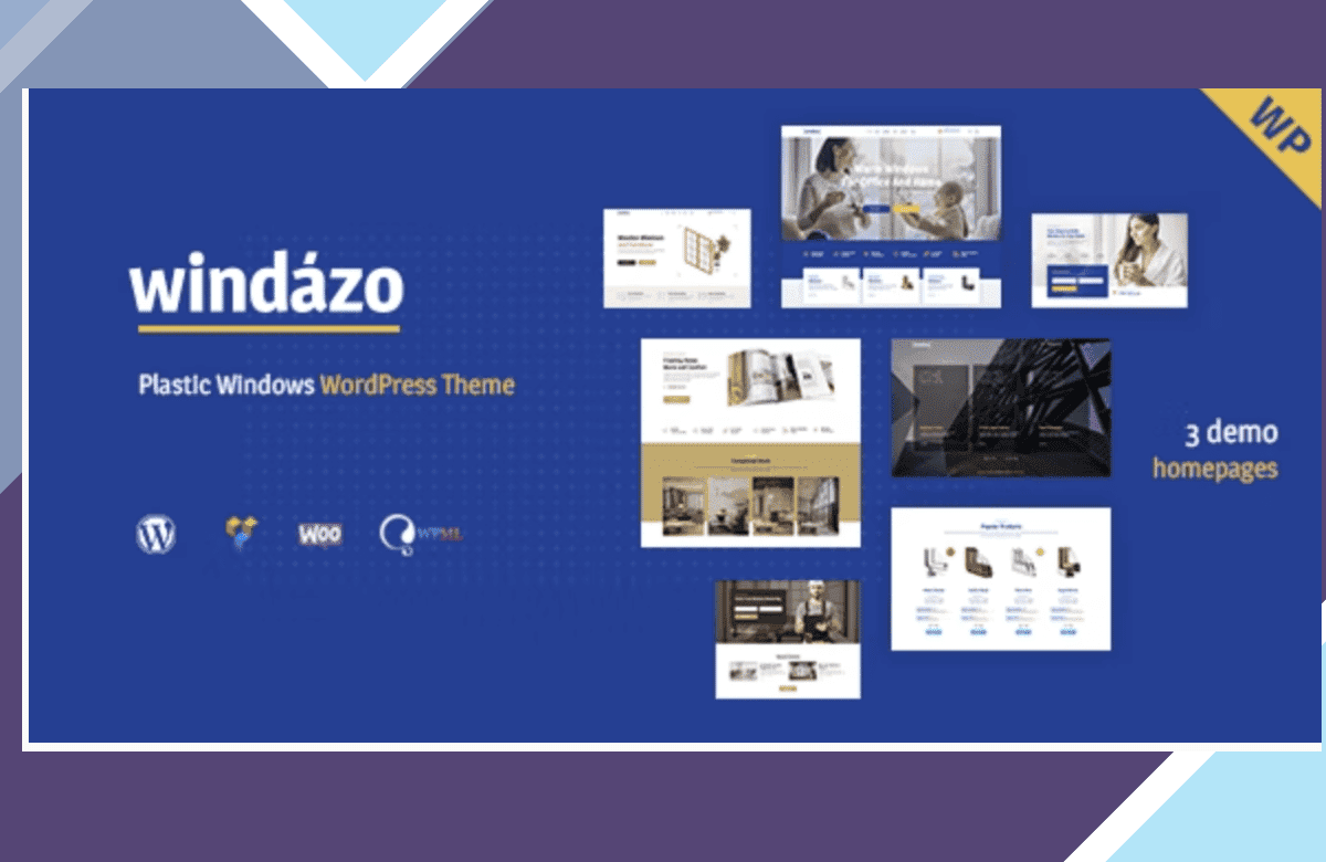 Windazo – Plastic Windows and Doors WordPress Theme screenshot