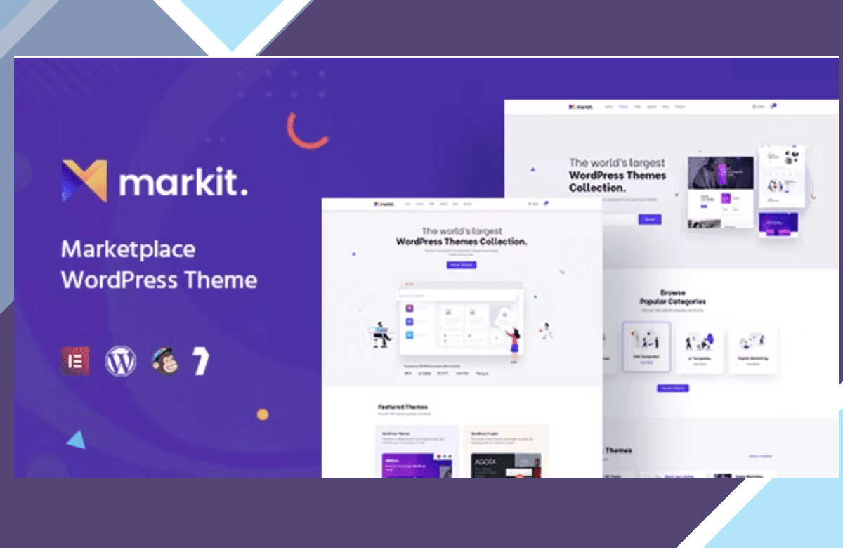 Markite – Digital Marketplace WooCommerce WordPress Theme screenshot