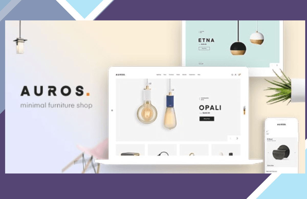 Auros – Furniture Elementor WooCommerce Theme screenshot