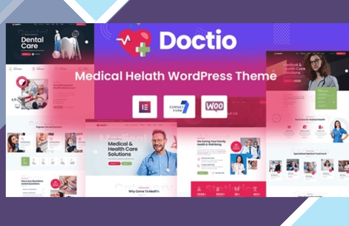Doctio – Medical Health WordPress Theme screenshot