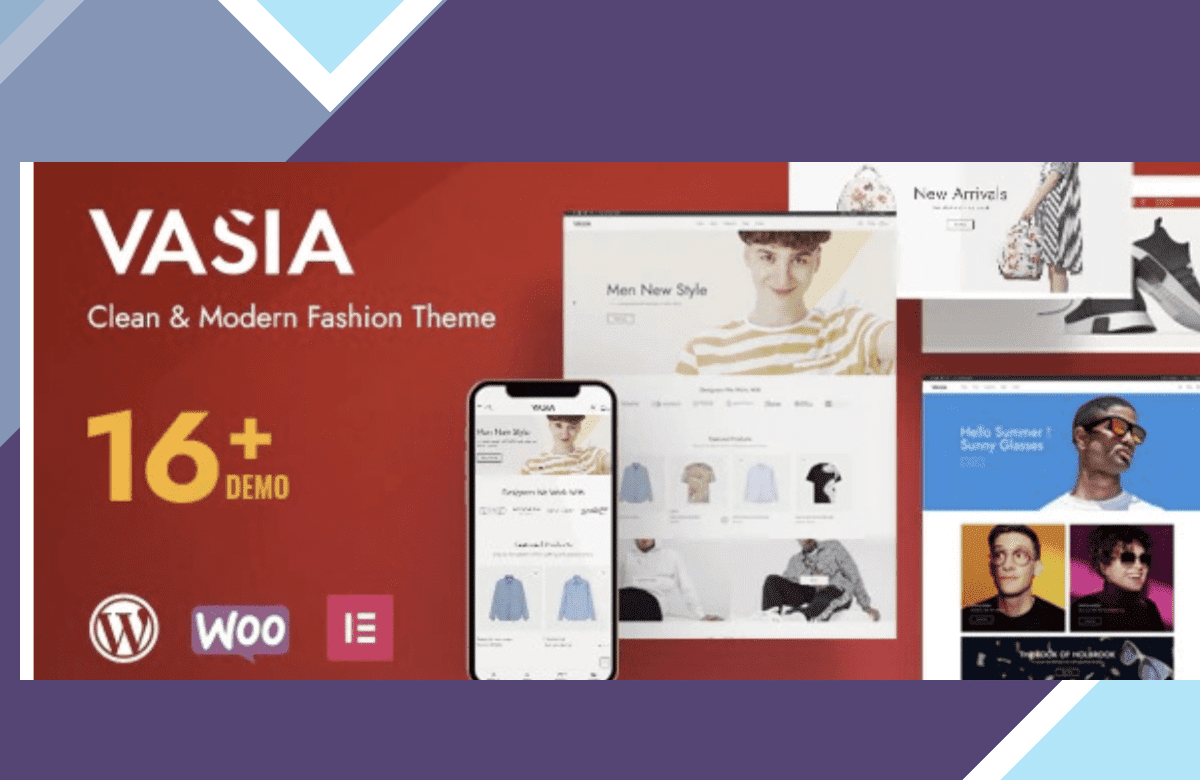Vasia – Multipurpose eCommerce WordPress Theme screenshot