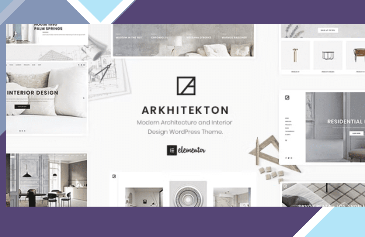 Arkhitekton – Modern Architecture and Interior Design WordPress Theme screenshot