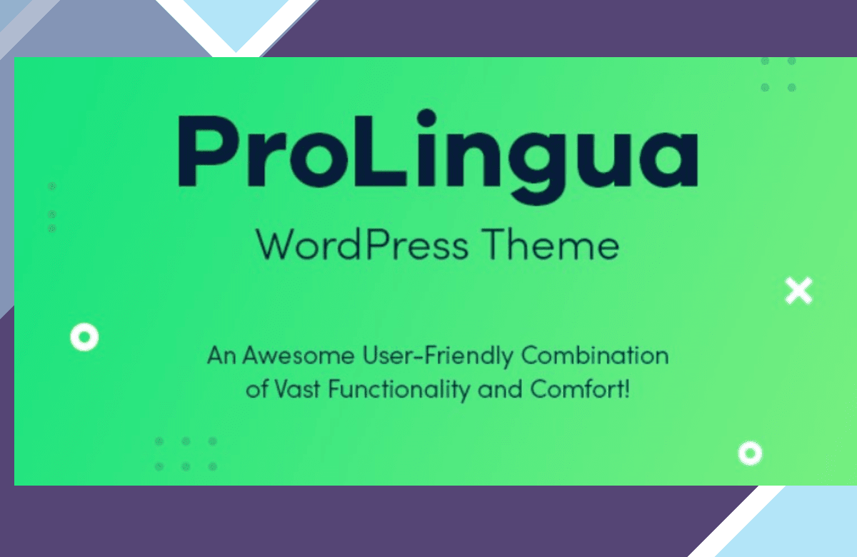 ProLingua – Translation Services WordPress Theme screenshot