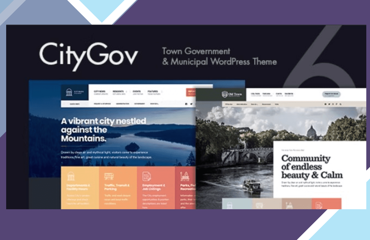 CityGov – City Government and Municipal WordPress Theme screenshot