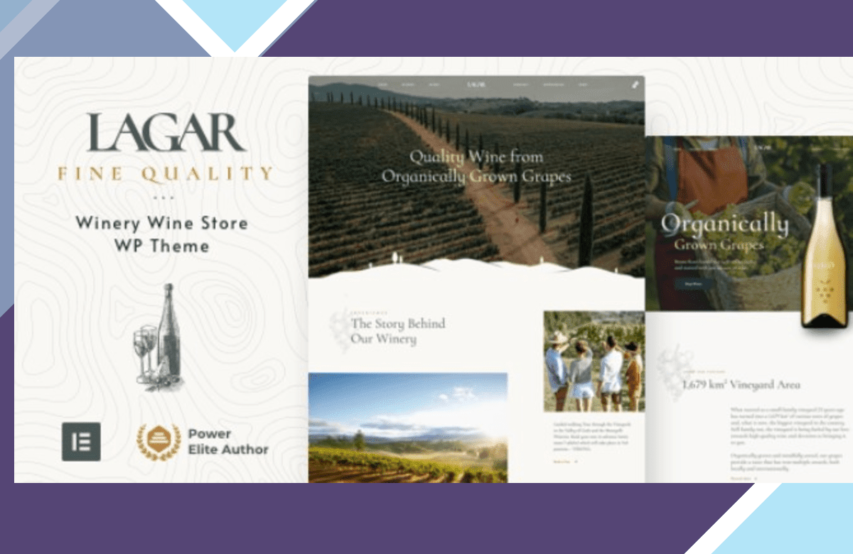 Lagar – Winery Wine Shop WordPress screenshot