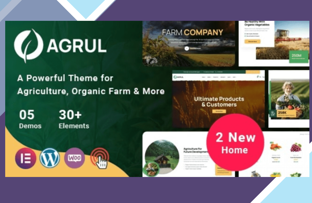 Agrul – Agriculture WordPress Theme screenshot
