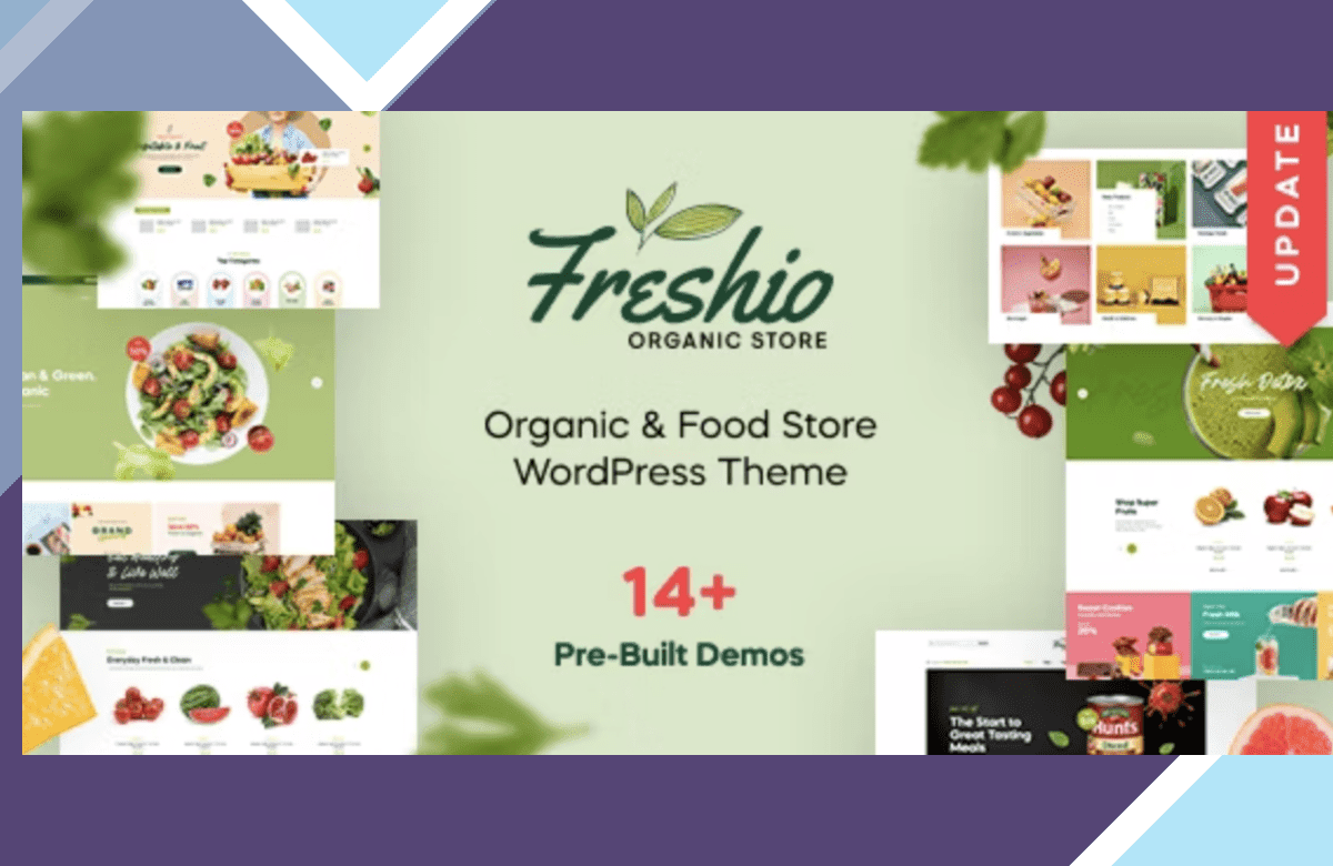 Freshio – Organic and Food Store WordPress Theme screenshot
